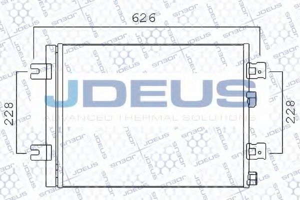 Конденсатор, кондиционер JDEUS 723M56