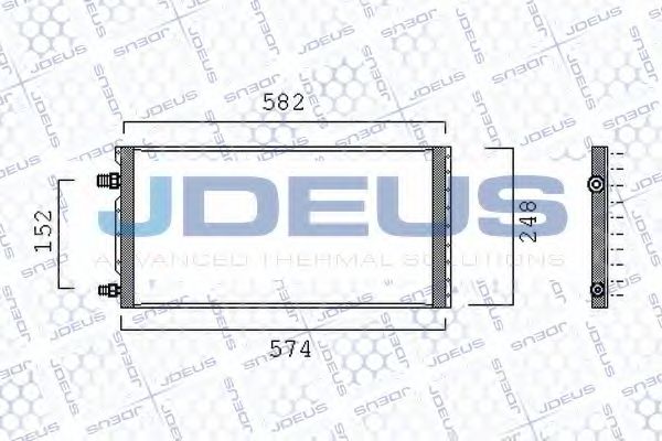 Конденсатор, кондиционер JDEUS 799M06