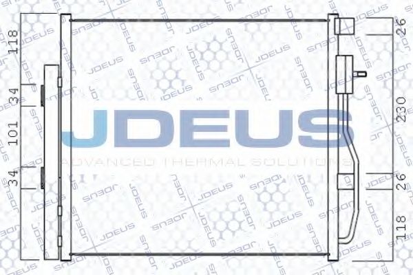 Конденсатор, кондиционер JDEUS 756M15