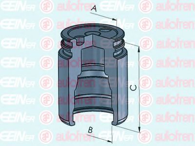 Поршень, корпус скобы тормоза AUTOFREN SEINSA D025558