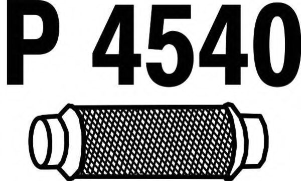 Труба выхлопного газа FENNO 4540