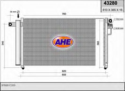 Конденсатор, кондиционер AHE 43280