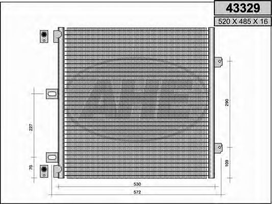 Конденсатор, кондиционер AHE 43329