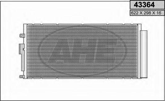 Конденсатор, кондиционер AHE 43364