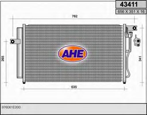 Конденсатор, кондиционер AHE 43411