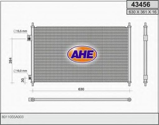 Конденсатор, кондиционер AHE 43456