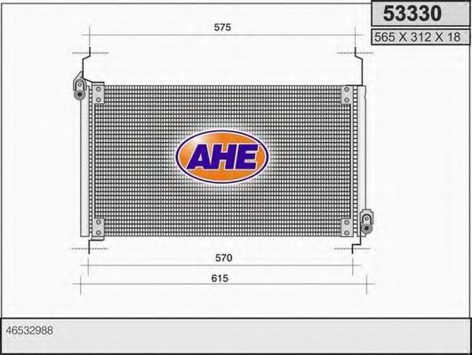 Конденсатор, кондиционер AHE 53330