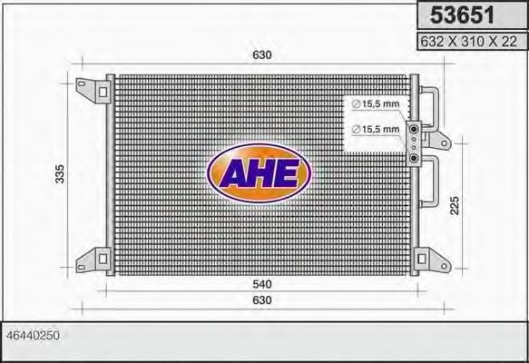 Конденсатор, кондиционер AHE 53651