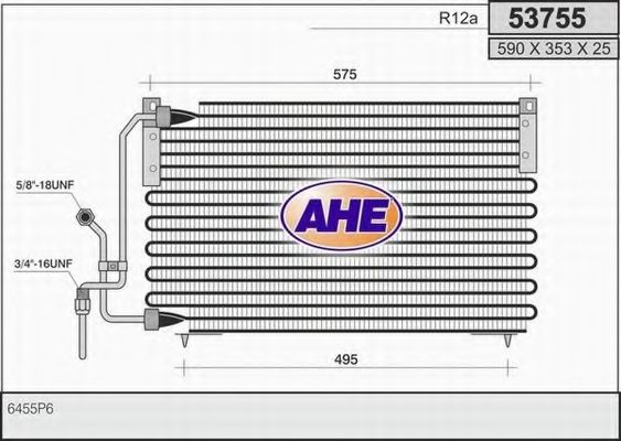Конденсатор, кондиционер AHE 53755