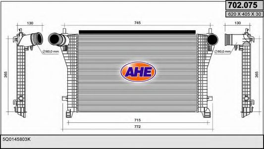 Интеркулер AHE 702.075