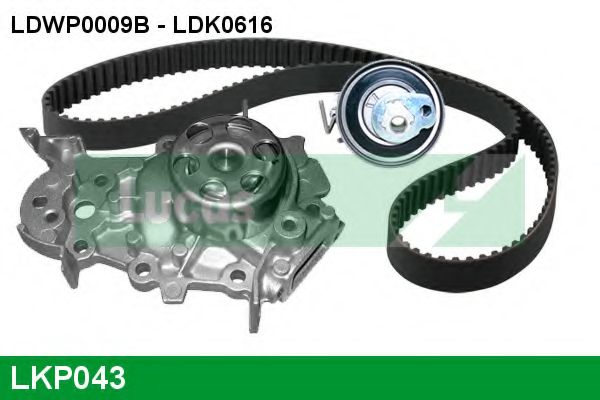 Водяной насос + комплект зубчатого ремня LUCAS ENGINE DRIVE LKP043