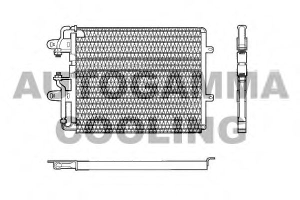 Конденсатор, кондиционер AUTOGAMMA 101823