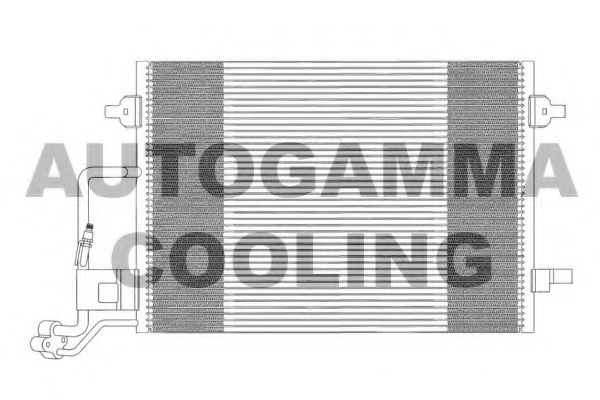 Конденсатор, кондиционер AUTOGAMMA 103274