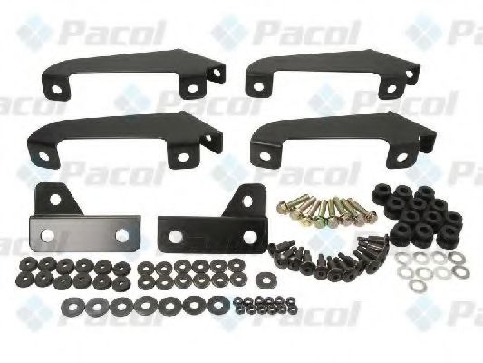 Монтажный комплект, солнцезащитный козырёк PACOL DAF-SMK-001