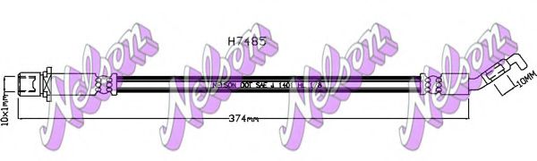Тормозной шланг Brovex-Nelson H7485