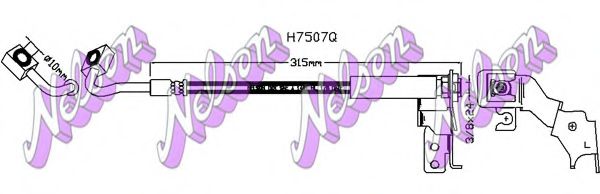 Тормозной шланг Brovex-Nelson H7507Q