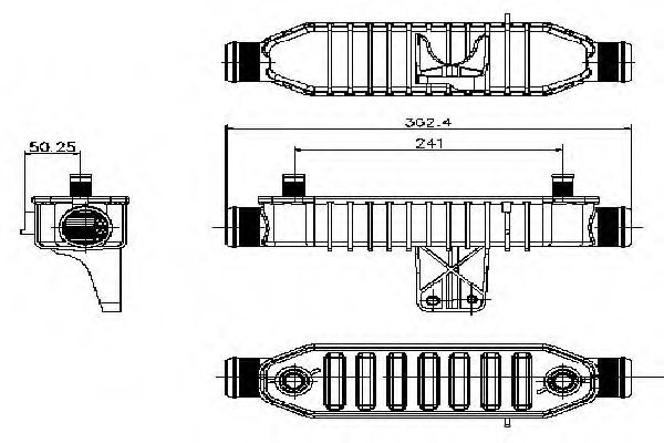 Теплообменник, отопление салона PAPE 5125