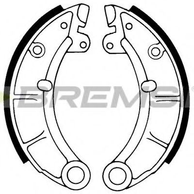 Комплект тормозных колодок RAICAM 2078