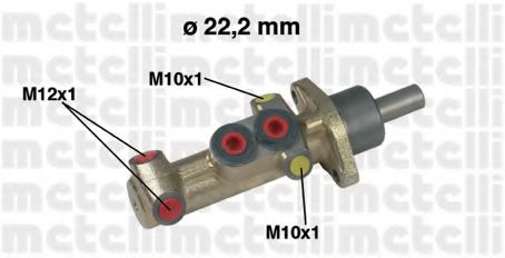 Главный тормозной цилиндр METELLI 05-0417