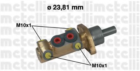 Главный тормозной цилиндр METELLI 05-0419