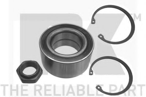 Комплект подшипника ступицы колеса NK 754106