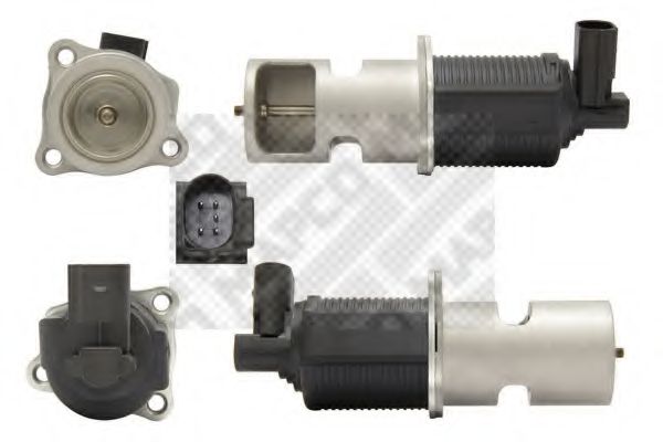 Клапан возврата ОГ MAPCO 83100