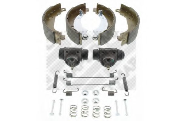 Комплект тормозных колодок MAPCO 9777