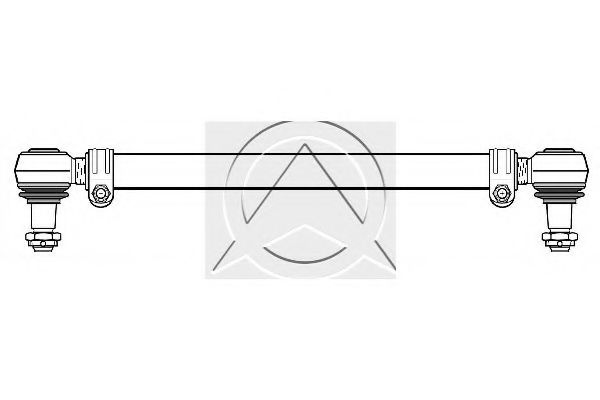 Поперечная рулевая тяга SIDEM 500838