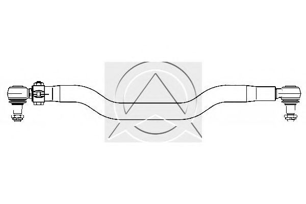 Поперечная рулевая тяга SIDEM 500934