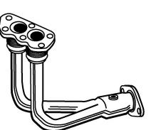 Труба выхлопного газа FONOS 07000