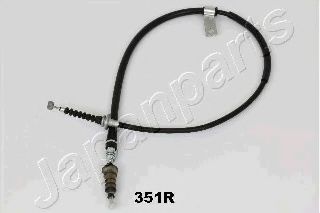 Трос, стояночная тормозная система JAPANPARTS BC-351R