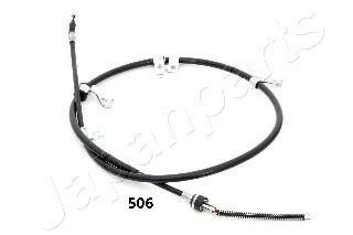 Трос, стояночная тормозная система JAPANPARTS BC-506