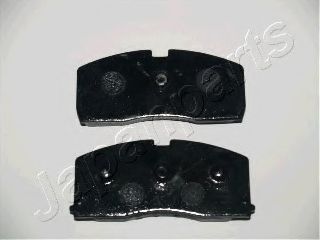 Комплект тормозных колодок, дисковый тормоз JAPANPARTS PA-023AF