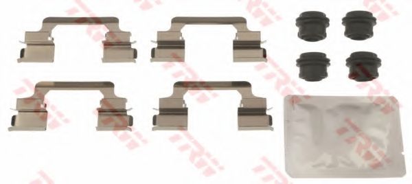 Комплектующие, колодки дискового тормоза TRW PFK657