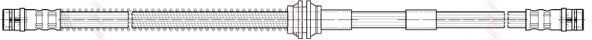 Тормозной шланг TRW PHA415