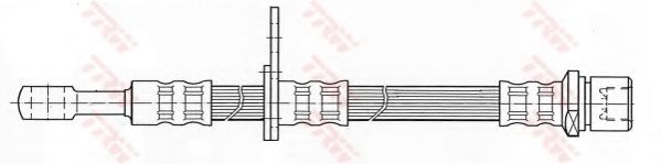 Тормозной шланг TRW PHD437