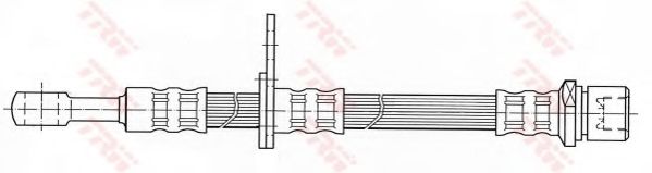 Тормозной шланг TRW PHD438