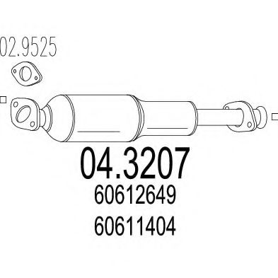 Катализатор MTS 04.3207