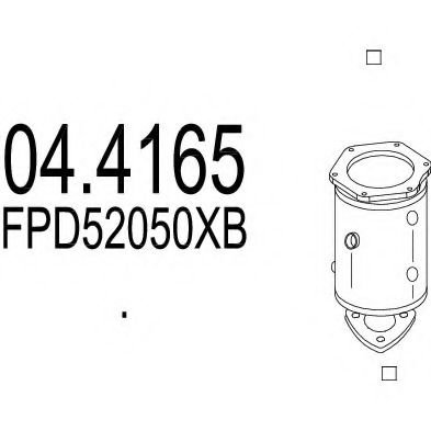 Катализатор MTS 044165