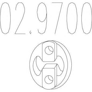 Буфер, глушитель MTS 029700