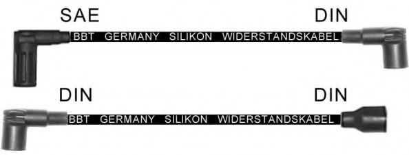 Комплект проводов зажигания BBT ZK1362