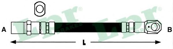 Тормозной шланг LPR 6T46255