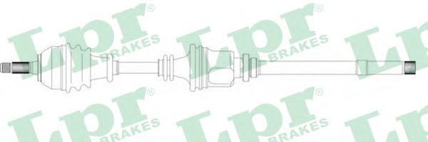 Приводной вал LPR DS38054