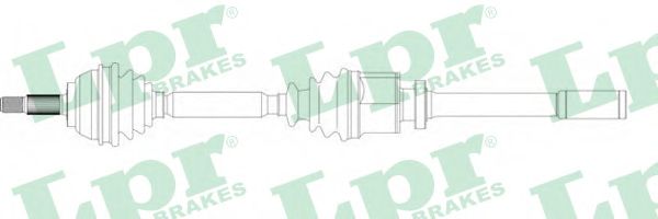 Приводной вал LPR DS39076