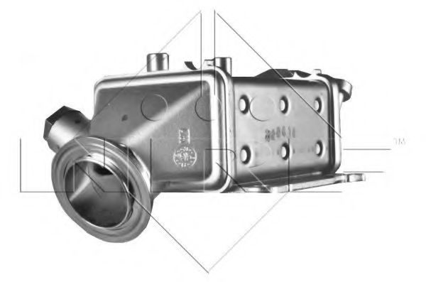 Радиатор, рециркуляция ОГ NRF 48009