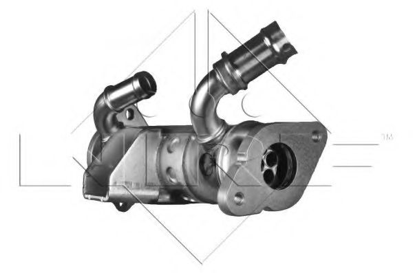 Радиатор, рециркуляция ОГ NRF 48012