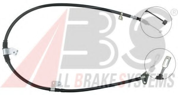 Трос, стояночная тормозная система A.B.S. K14547