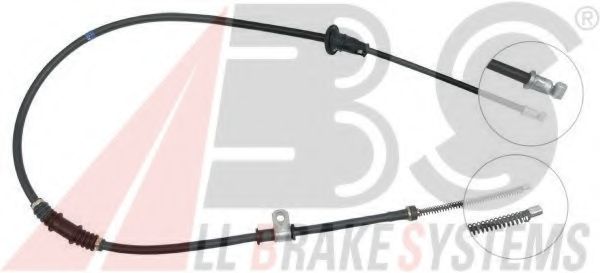 Трос, стояночная тормозная система A.B.S. K14938