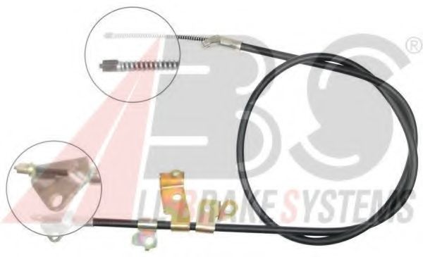 Трос, стояночная тормозная система A.B.S. K19448