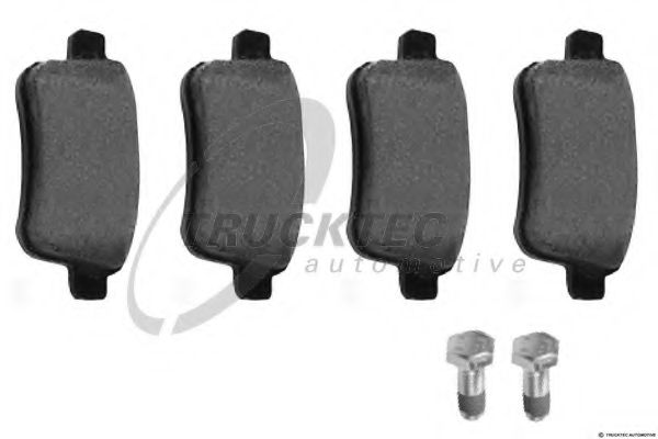 Комплект тормозных колодок, дисковый тормоз BOSCH DIAGNOSTICS 0986494331